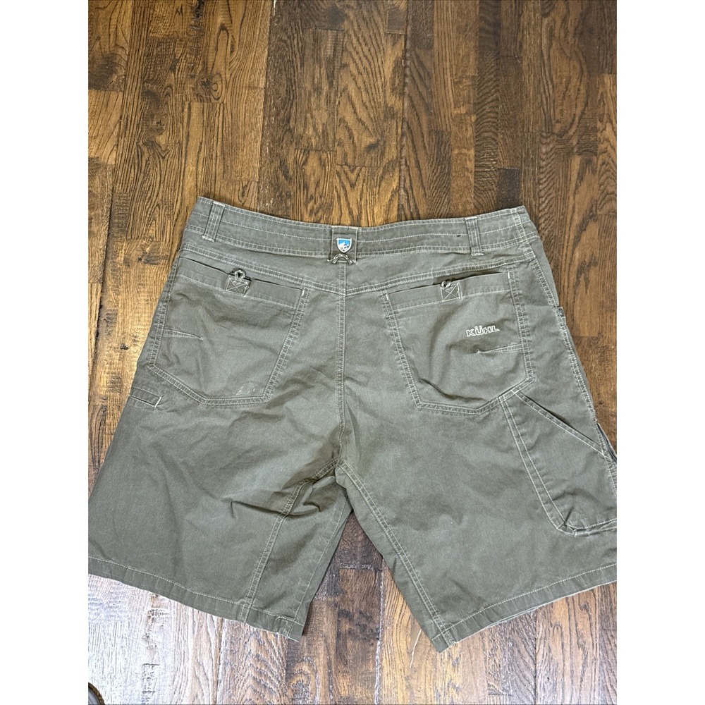 KÜHL Ramblr Shorts Men’s 38 Style 5125 Olive Vintage Patina Hiking Outdoor 9.5” - Picture 6 of 8